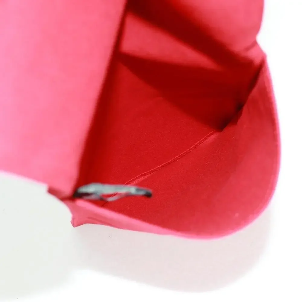Hermes Canvas Pouch Red